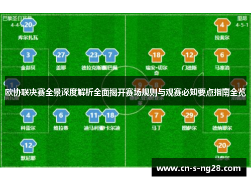 欧协联决赛全景深度解析全面揭开赛场规则与观赛必知要点指南全览 欧协联决赛全景深度解析全面揭开赛场规则与观赛必知要点指南全览