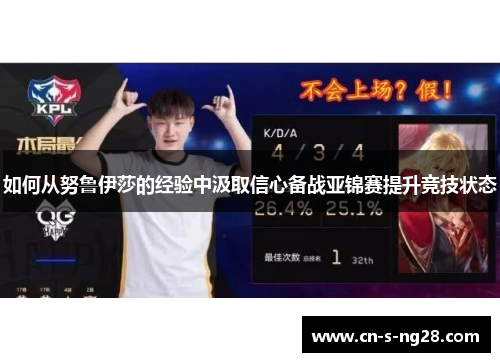 如何从努鲁伊莎的经验中汲取信心备战亚锦赛提升竞技状态 如何从努鲁伊莎的经验中汲取信心备战亚锦赛提升竞技状态